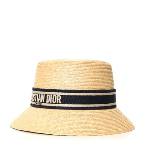 christian dior straw hat|christian dior hat bucket.